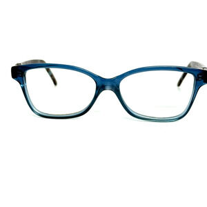 Robert Marc Eyeglasses Frames 828-251 Clear Blue Tortoise Cat Eye 50-15 H18759